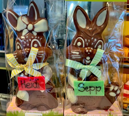 Schoggihase mit Namen (Mädchen oder Junge)